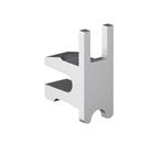 Eindkap t.b.v. loopschoenprofiel - schuifloket XL, Doe-het-zelf en Verbouw, Kozijnen en Schuifpuien, Ophalen of Verzenden, Nieuw