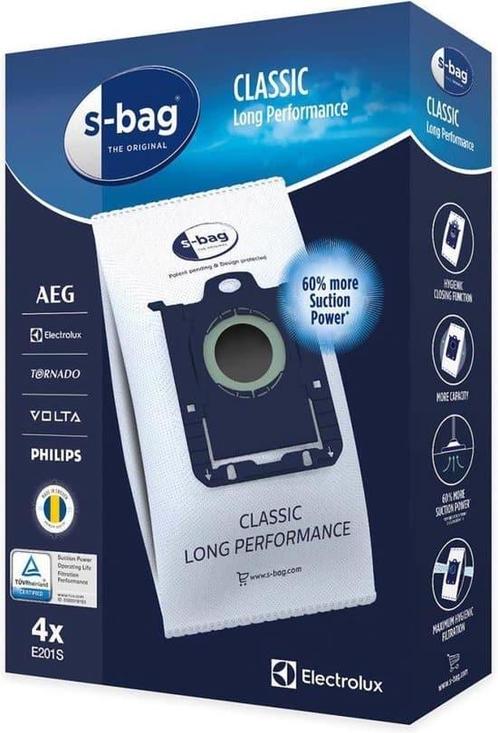 Electrolux S-bag E201S - Stofzuigerzakken - 4 stuks, Huis en Inrichting, Overige Huis en Inrichting, Zo goed als nieuw, Ophalen of Verzenden
