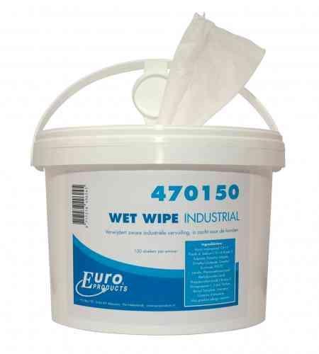 Wet Wipes Industrial - 4 emmers a 150 doeken, Huis en Inrichting, Schoonmaakartikelen, Verzenden