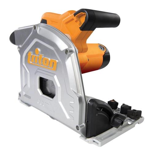 Triton Invalcirkelzaag 1400W - Verstek 0-48° - Variabele..., Doe-het-zelf en Verbouw, Gereedschap | Zaagmachines, Nieuw, Ophalen of Verzenden