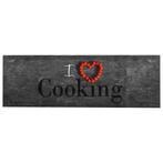 vidaXL Keukenmat wasbaar Cooking 60x300 cm, Verzenden, Nieuw