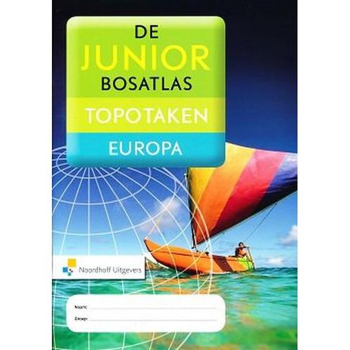 Topotaken Europa bij de 6e Junior Bosatlas (per stuk), Boeken, Schoolboeken, Nieuw, Verzenden