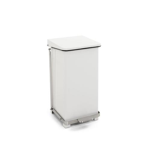 Industriële pedaalemmer 45 ltr - Wit, Huis en Inrichting, Woonaccessoires | Prullenbakken, Nieuw, Verzenden