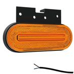 LED markeerlicht amber  | 12-24v |  50cm. kabel, Nieuw, Verzenden