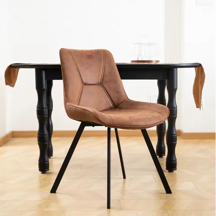 Set van 2 Ergonomische Eetkamerstoelen –Waterafstotend en Kr, Huis en Inrichting, Stoelen, Nieuw, Verzenden