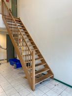 Houten trap 320 cm hoog - 110 cm breed - GEDEMONTEERD -, Doe-het-zelf en Verbouw, Ophalen, Gebruikt, Trap, 2 tot 4 meter