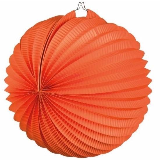 Oranje lampionnen bolvormig - Lampionnen, Hobby en Vrije tijd, Feestartikelen, Ophalen of Verzenden
