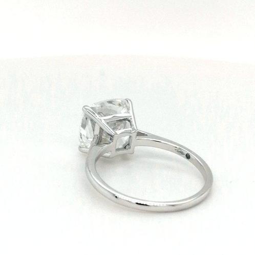 Zonder Minimumprijs - Ring - 14 karaat Witgoud - 5.01ct. tw., Sieraden, Tassen en Uiterlijk, Ringen