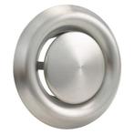Afzuigventiel | Starx | 125 mm (RVS, Zilver), Doe-het-zelf en Verbouw, Ventilatie en Afzuiging, Verzenden, Nieuw