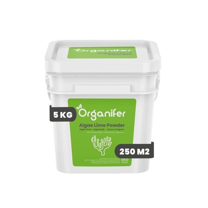 Algenkalk Poeder - Zuiver Lithothamnium Calcareum (5Kg voor, Tuin en Terras, Aarde en Mest, Mest, Verzenden