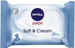 NIVEA BABY SOFT & CREAM BABYDOEKJES PAK 63 STUKS, Kinderen en Baby's, Verzenden, Nieuw