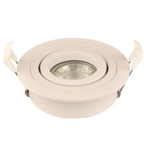 LUX inbouwspot rond kantelbaar - GU10 - Wit, Huis en Inrichting, Lampen | Spots