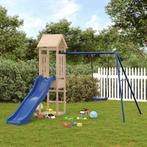 vidaXL Speelhuis massief grenenhout, Kinderen en Baby's, Speelgoed | Buiten | Speeltoestellen, Verzenden, Nieuw
