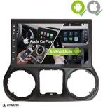 Navigatie jeep wrangler Carkit android 13 carplay 64gb USB, Auto diversen, Nieuw, Ophalen of Verzenden