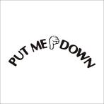 Put me down Sticker, Verzamelen, Verzenden, Nieuw