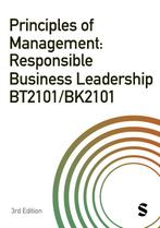 Principles of Management Responsible Business  9781036201487, Zo goed als nieuw