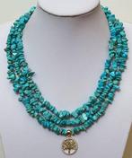 Geverifieerde turquoise en levensboom met circonias.