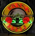 Guns N Roses Neon Verlichting 65 cm - Groen, Geel, Rood, Verzamelen, Ophalen, Gebruikt