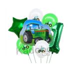 Folie ballonnen | tractor | cijfer 1 - 3 - 4 | Verjaardag, Nieuw, Ophalen of Verzenden