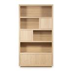 Kabinet Helsinki 120x220cm - Naturel - 96287 - buffetkasten, Nieuw, Overige materialen