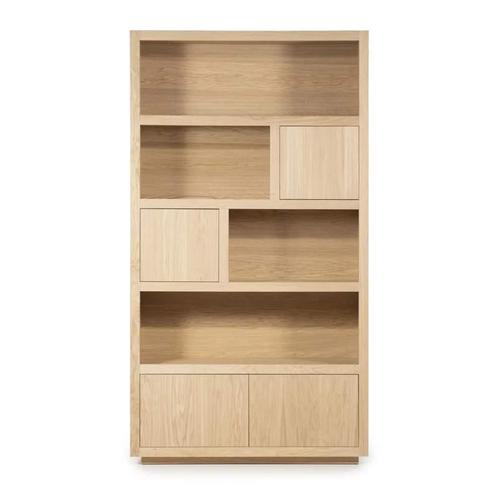 Kabinet Helsinki 120x220cm - Naturel - 96287 - buffetkasten, Huis en Inrichting, Kasten | Buffetkasten, Nieuw, Overige materialen