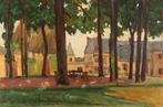 Abel Lauvray (1870-1950) - La place du village, Antiek en Kunst