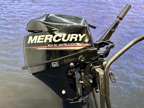 Mercury 8 pk buitenboordmotor langstaart elektrisch start, Watersport en Boten, Buiten- en Binnenboordmotoren, Buitenboordmotor