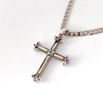 Zonder minimumprijs - Halsketting - 18 karaat Zilver, Geel, Nieuw