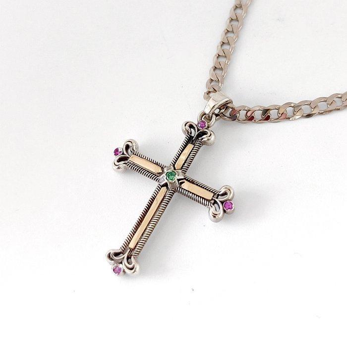 Zonder minimumprijs - Halsketting - 18 karaat Zilver, Geel, Sieraden, Tassen en Uiterlijk, Kettingen