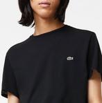 2dekans | Lacoste Sport T-Shirt Zwart - Print T-shirts -, Kleding | Heren, T-shirts, Ophalen of Verzenden, Zo goed als nieuw, Zwart