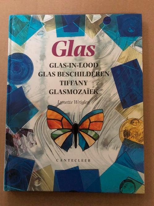 Glas - glas-in-lood - glas beschilderen - tiffany - mozaiek, Boeken, Hobby en Vrije tijd, Zo goed als nieuw, Overige onderwerpen