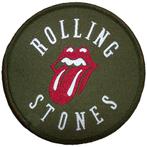 The Rolling Stones Thongue on Khaki - Patch off. merchandise, Ophalen of Verzenden, Nieuw, Kleding