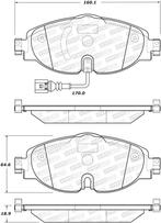 StopTech Street Brake Pads - Front - 308.17600, Ophalen of Verzenden, Nieuw