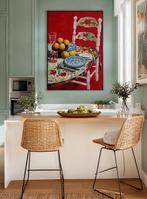 E. García - BODEGÓN EN ROJO XL (NO RESERVE)