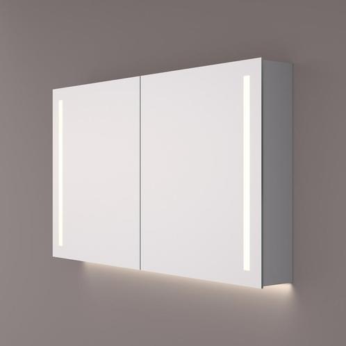 Spiegelkast Hipp Design SPK 42000 Rechthoek Met Verlichting, Doe-het-zelf en Verbouw, Sanitair, Bad, Nieuw, Ophalen of Verzenden