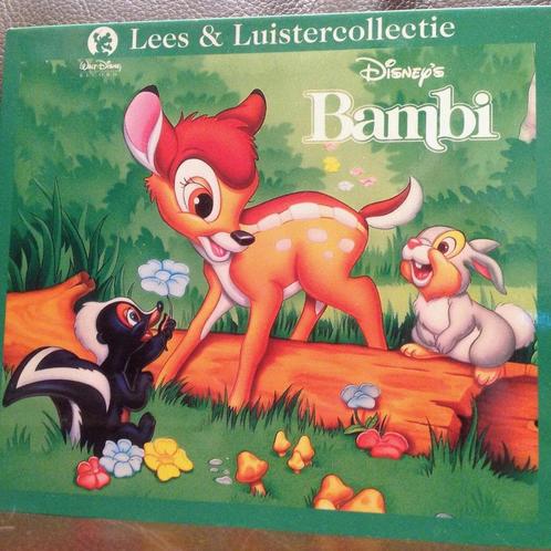 cd - Walt Disney lees &amp; luistercollectie serie : Bamb..., Cd's en Dvd's, Cd's | Overige Cd's, Zo goed als nieuw, Verzenden