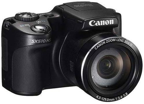 Canon PowerShot SX510 HS Digitale Compact Camera - Zwart (In, Audio, Tv en Foto, Fotocamera's Digitaal, Zo goed als nieuw, Verzenden