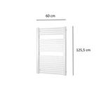 Designradiator Plieger Roma 675 Watt Zijaansluiting 125,5x60, Ophalen of Verzenden, Nieuw