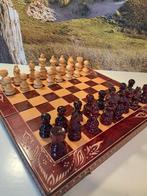 Schaakspel - Elegant en Luxe Schaakspel & backgammon - Hout