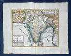 Azië, Kaart - Indië; Isac Tirion - Nuova carta dell’impero, Boeken, Atlassen en Landkaarten, Nieuw