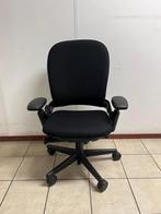 Steelcase Leap Bureaustoel, Inclusief Nieuwe Zwarte Stof, Huis en Inrichting, Bureaustoelen, Verzenden, Zwart, Zo goed als nieuw