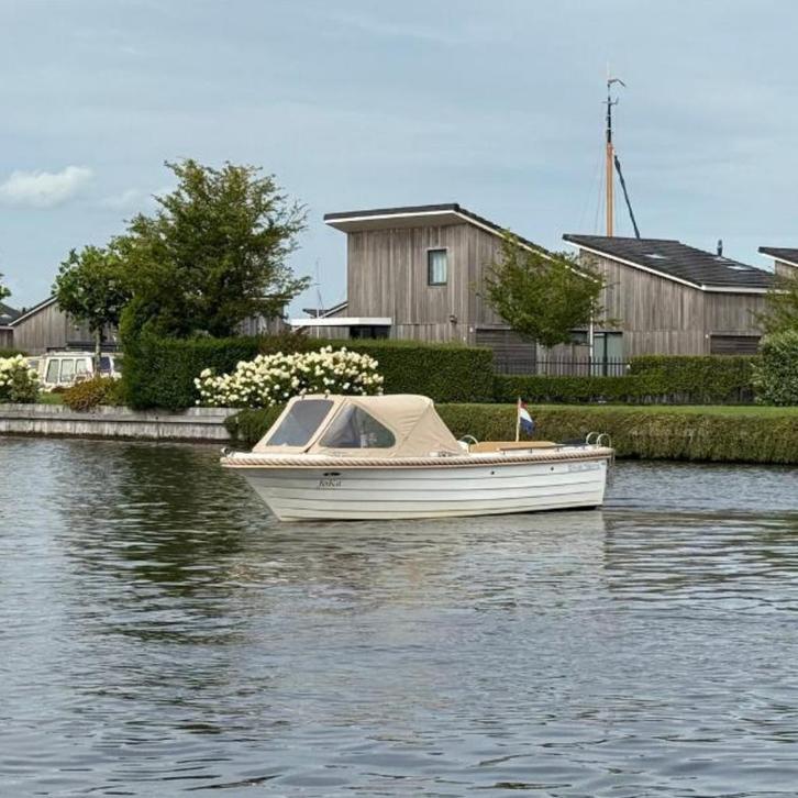 Silveryacht 525 polyester sloep te koop, Watersport en Boten, Sloepen, Buitenboordmotor, 10 tot 30 pk, 3 tot 6 meter, Benzine