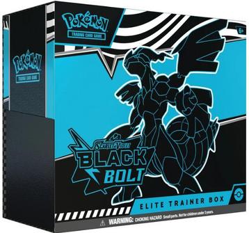 Scarlet Violet SV10.5 | Black Bolt - Elite Trainer Box beschikbaar voor biedingen