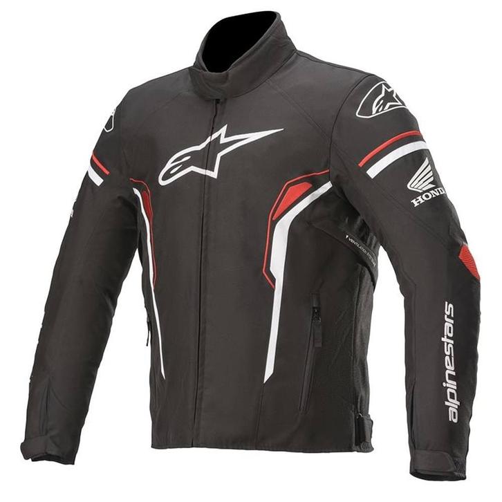 Alpinestars Honda T-SP-1 Waterproof Jas Zwart Wit Rood, Motoren, Kleding | Motorkleding, Heren, Nieuw met kaartje, Jas | textiel