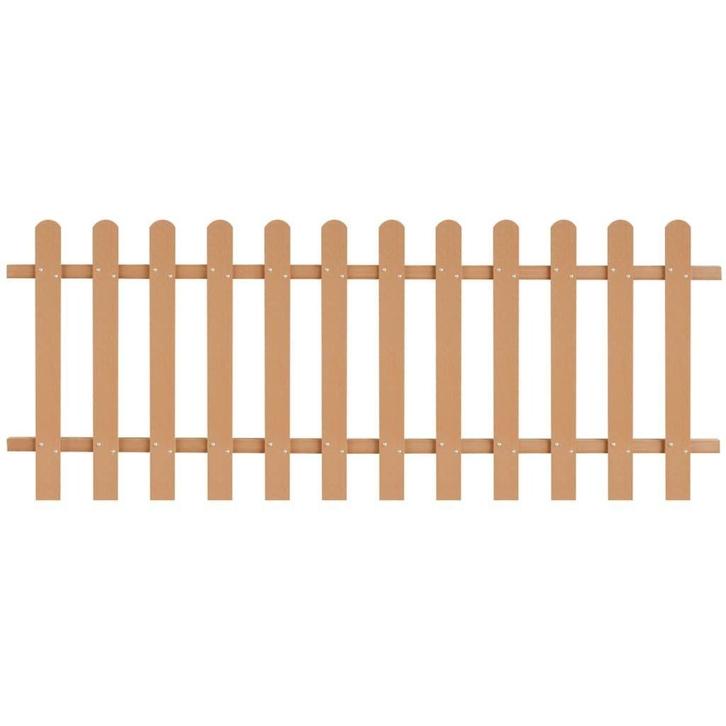 Hek HKC 200x80 - Houten Look - OP = OP! Terras Omheining, Tuin en Terras, Tuinhekken en Hekwerk, Nieuw, Kunststof, Tuinhek, Ophalen of Verzenden