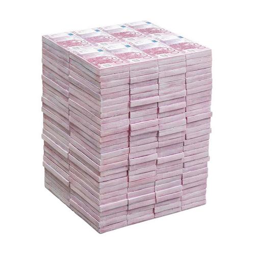 *WOONWINKEL* Kare Design Stool Euro Eurobiljetten Krukje, Huis en Inrichting, Banken | Voetenbanken en Poefen, Nieuw, Kunststof