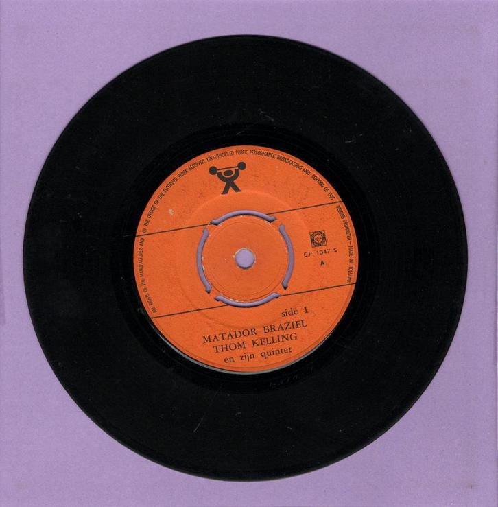 Thom Kelling – Matador Braziel / Rio De Janeiro (7-Vin..., Cd's en Dvd's, Vinyl Singles, Verzenden