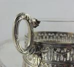 Art Nouveau - Kop en schotel - .950 zilver