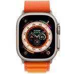 Apple Watch Ultra 49mm LTE Alpine Oranje Titanium met GAR..., Ophalen of Verzenden, Zo goed als nieuw