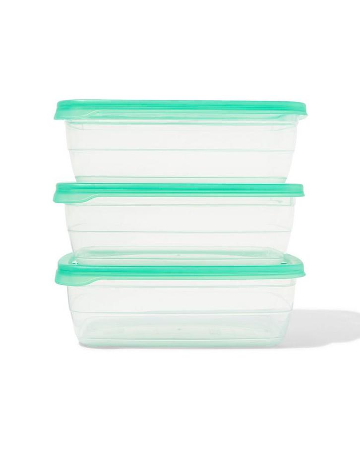 HEMA Vershoudbakjes 1.2L - 3 stuks, Huis en Inrichting, Keuken | Potten en Pannen, Nieuw, Verzenden